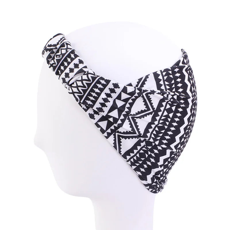 Bandeau de sauna imprimé à motif africain pour femmes, style torsadé, salon de maquillage, vêtements de sauna ronds, turban pour dames, accessoires pour cheveux