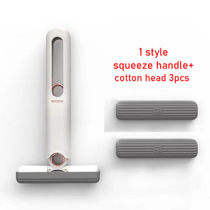 Mini Mops Éponge de Nettoyage de Sols Presse Mop Outils de Nettoyage pour Maison Voiture Portable Nettoyeur de Vitre et de Bureau