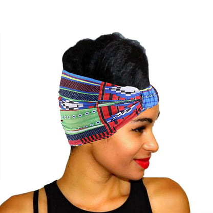 Bandeau de sauna imprimé à motif africain pour femmes, style torsadé, salon de maquillage, vêtements de sauna ronds, turban pour dames, accessoires pour cheveux