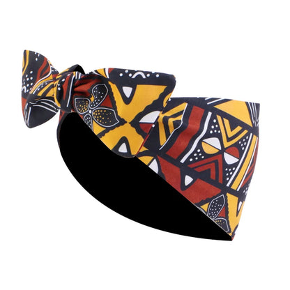 Bandeau de sauna imprimé à motif africain pour femmes, style torsadé, salon de maquillage, vêtements de sauna ronds, turban pour dames, accessoires pour cheveux
