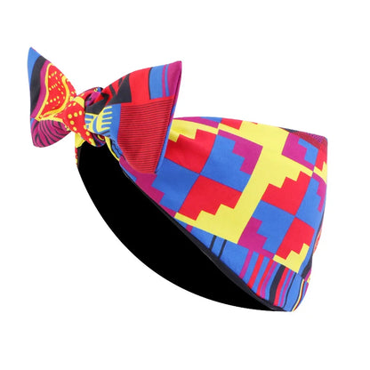 Bandeau de sauna imprimé à motif africain pour femmes, style torsadé, salon de maquillage, vêtements de sauna ronds, turban pour dames, accessoires pour cheveux