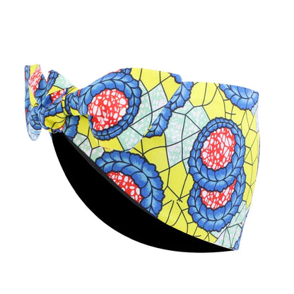 Bandeau de sauna imprimé à motif africain pour femmes, style torsadé, salon de maquillage, vêtements de sauna ronds, turban pour dames, accessoires pour cheveux