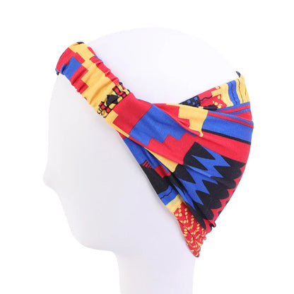 Bandeau de sauna imprimé à motif africain pour femmes, style torsadé, salon de maquillage, vêtements de sauna ronds, turban pour dames, accessoires pour cheveux