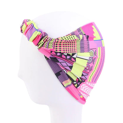 Bandeau de sauna imprimé à motif africain pour femmes, style torsadé, salon de maquillage, vêtements de sauna ronds, turban pour dames, accessoires pour cheveux