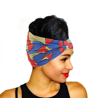 Bandeau de sauna imprimé à motif africain pour femmes, style torsadé, salon de maquillage, vêtements de sauna ronds, turban pour dames, accessoires pour cheveux