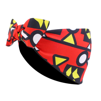 Bandeau de sauna imprimé à motif africain pour femmes, style torsadé, salon de maquillage, vêtements de sauna ronds, turban pour dames, accessoires pour cheveux