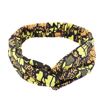 Bandeau de sauna imprimé à motif africain pour femmes, style torsadé, salon de maquillage, vêtements de sauna ronds, turban pour dames, accessoires pour cheveux